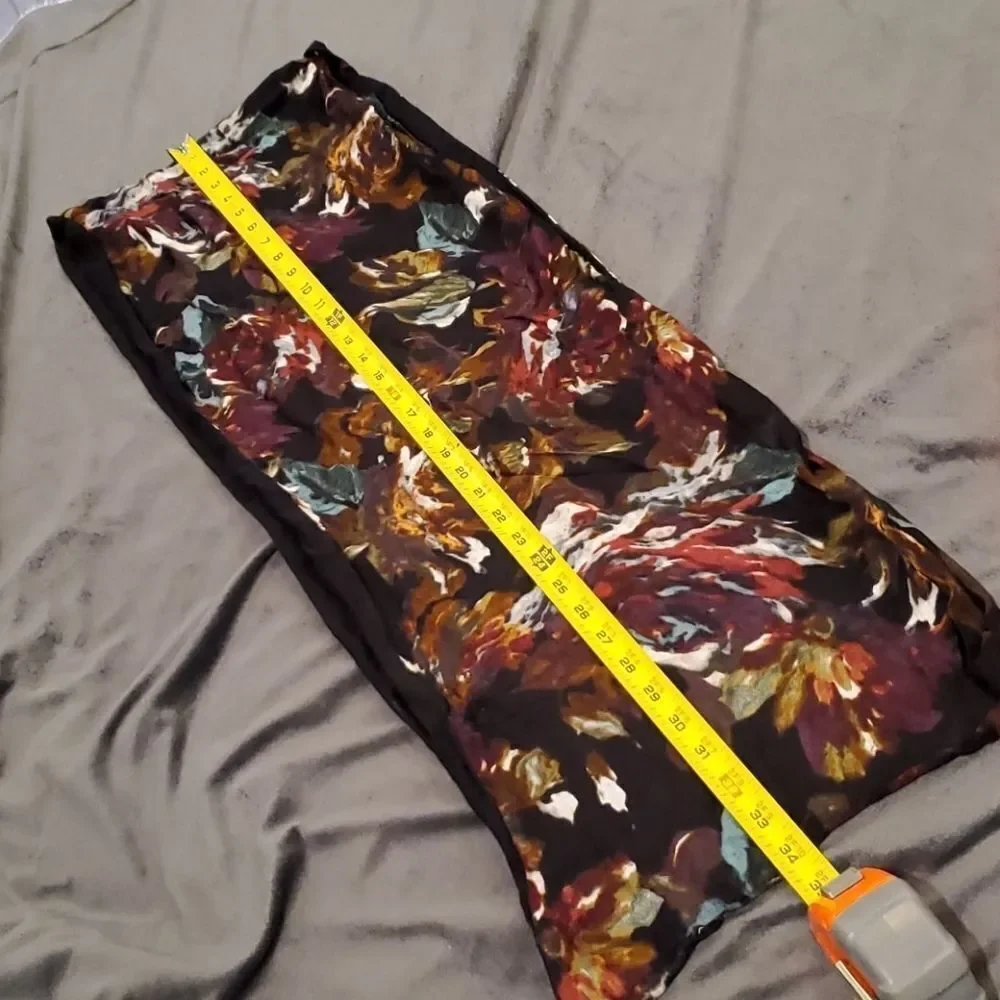 Beautiful floral infinity scarf